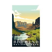 Big Bend National Park Poster | S01 - £26.79 GBP+