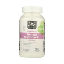 365 Whole Foods Supplements, Prenatal Multi One Daily, 180 Vegetarian Tablets - £32.64 GBP