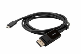 VisionTek USB-C to DisplayPort 1.4 (M/M) Cable - 2 Meter / 6 Feet (901289) - £27.92 GBP