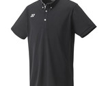 YONEX 23SS Unisex Polo Badminton T-Shirt Sports Clothing Apparel Black 1... - $44.91