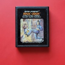 Maze Craze Cops &#39;n Robbers Atari 2600 7800 Picture Label Game Cleaned Tested - £5.41 GBP