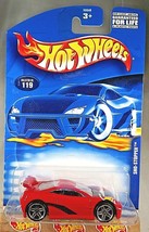 2001 Hot Wheels Collector No #119 SHO-STOPPER Red Sho-Stopper Base Chrome Pr5 Sp - £6.27 GBP