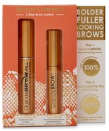 Grande Cosmetics 2 Step Brow System, Gel &amp; Enhancing Serum, Bolder Fulle... - €19,12 EUR