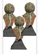 Pack Of 3 Trick or Treat Studios Sam Halloween Horror Movie Mini Bust Figure - £63.05 GBP