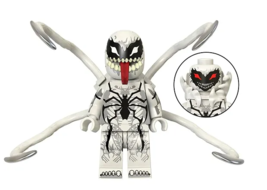 Anti-Venom Spider-Man Cartoon Custom Minifigure - £5.90 GBP