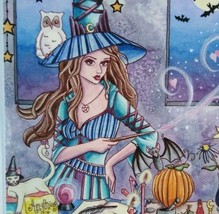 Halloween Postcard Nikki Burnette Gothic Witch Fantasy Kirra 2012 Limited To 35 - £88.37 GBP