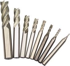 (Imperial, Not Metric)1/16&quot; 1/8&quot; 5/32&quot; 3/16&quot; 1/4&quot; 5/16&quot; 3/8&quot; 1/2&quot; Hss 4 ... - $31.96