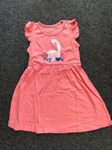 Toddler Girl Dinosaur Sundress Short Sleeve Pink Size 5T - $222.18 MXN Toddler Girl Dinosaur Sundress Short Sleeve Pink Size 5T - $222.18 MXN