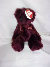 TY Beargundy &quot;Bear With Me&quot; Beanie Baby Jointed Beanbag Bear 1993 Retire... - $12.99