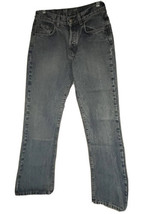 Lucky Womens Blue Denim Flare Jeans 6/28 Dungarees Stretch 5 Pockets Cotton - $19.79