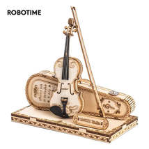 Robotime ROKR Violin Capriccio Model 3D Wooden Puzzle Easy Assembly Kits Musical - £17.36 GBP