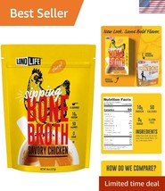 Collagen-Rich Chicken Bone Broth Powder – 15 Servings | Natural Ingredients - $878.05 MXN