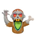 Celebrations 60 in. Big Mouth Zombie Inflatable - $874.11 MXN