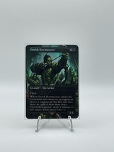 Orcish Bowmasters - Foil Custom sticker on MTG bulk card. - £3.94 GBP