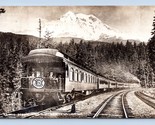 RPPC Shasta Ow Limitata Treno A Montante Rainier Washington Wa Unp Carto... - £15.50 GBP