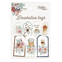 Coffee Break Double-Sided Cardstock Tags 7/Pkg-#03 (Pack of 4) - $641.51 MXN