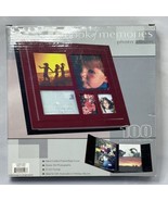 Book of Memories Hand-Crafted Frame Style Photo Album 100 Photos - £7.96 GBP