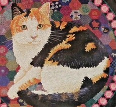 Designs for the Needle Becky on Hexagons Cross Stitch Kit  5606 calico c... - £13.44 GBP