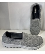 Skechers GoWalk Sneakers Womens 9.5 Honor SlipOn Shoes Gray 13801 Walkin... - $376.73 MXN