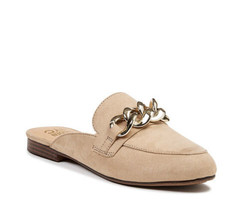 Madden NYC Junior, Women’s Size 8 Chain Mule Slide Sandals color tan collection - £15.99 GBP