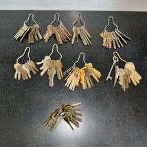 Locksmith Keys Antique Vintage Lot of 127 Estate Wilson Bohannan Russwin... - £271.72 GBP