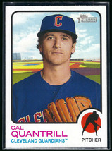 2022 Topps Heritage #51 Cal Quantrill Cleveland Guardians - £1.56 GBP