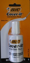 Bic Cover-it WHITE OUT CORRECTION FLUID 20 mL  1 Bottle/Pack - £1.93 GBP