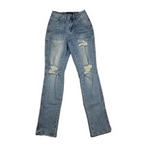 Judy Blue Jeans Womens 5/27 Weekend Wanderer High Rise Boyfriend Blue De... - $44.54