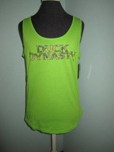 Ladies GREEN CAMO Duck Dynasty 2 Piece Pajamas Cami Short Set Top M Camoflage - £20.66 GBP