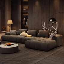 L Shape Adults Living Room Sofa Italian Luxury Nordic Couch Set Living Room Sofa - £7,059.45 GBP+