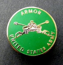US Army Armored Armor Lapel Pin Badge 7/8 inch - £4.50 GBP