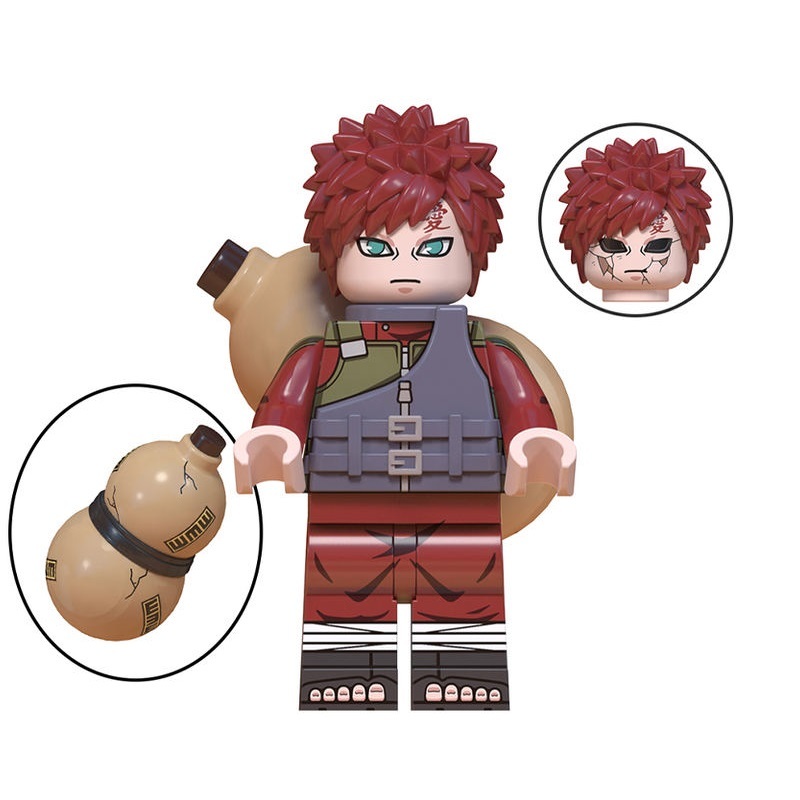 Gaara Sandman (with Sand Gourd) Naruto Shippuden Minifigures Building Toy
