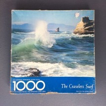The Ceaseless Surf Springbok Puzzle 1000 Piece Ocean Wave PZL5921 Complete - $11.26