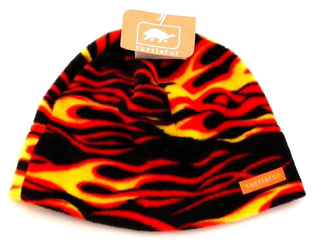 Turtle Fur Multi Color Hot Rod Fleece Beanie Kids Ages 3-6 NWT - £23.73 GBP