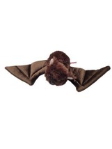 Aurora Brown Bat Plush Stuffed Animal Toy 12” Across  May 2018 Loop On Back - $8.91
