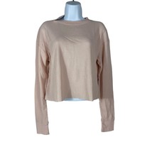 Wild Fable Womens Pullover Waffle Knit Cropped Shirt Size Small Juniors ... - $9.00