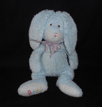 TY PLUFFIES 2005 LOVE TO BABY BUNNY BLUE BABY RABBIT HOP STUFFED ANIMAL ... - £15.14 GBP