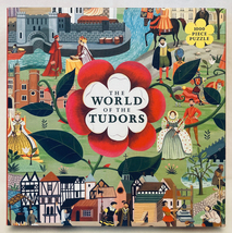 The World of the Tudors puzzle by Sarah Wilkins 1000 piece Laurence King - $10.00