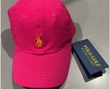 Polo Golf Ralph Lauren Pink Unisex Hat Cap Strap Back Adult Golfer Pony ... - $19.99