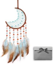 Moon Dream Catchers, Small Moon Dream Catcher Wall Decor for Kids - £20.85 GBP