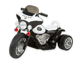 Lil&#39; Rider Three Wheeled Motorcycle Ride-On - Black Ride On Toy Motorbike - £82.44 GBP