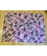 True Timber Conceal Camo Camouflage Hunting Pink Fleece Fabric Print 50X... - $15.00