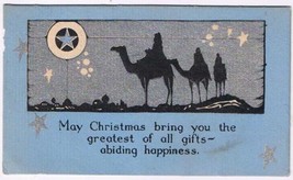 Christmas Card Wise Men On Camels 3&quot; x 5&quot; - £2.32 GBP