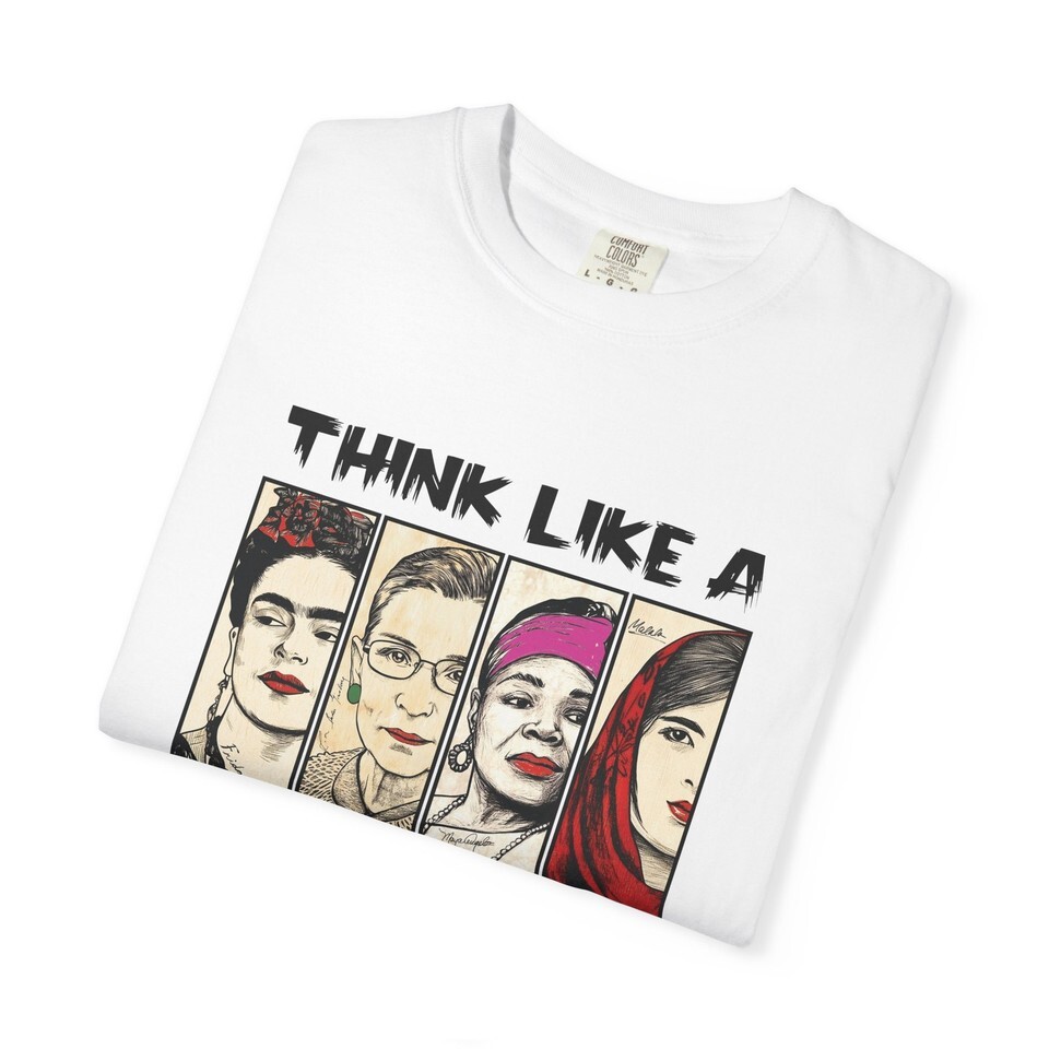 Feminist shirt, Frida Kahlo Maya Angelou Malala Ruth Bader Ginsburg  shirt Item image 7
