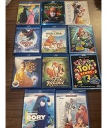 Blu-ray Disc Disney Lot Of 11, 4 New Sealed, Dory, Toy Story, Snow-white, - $1,586.00 MXN