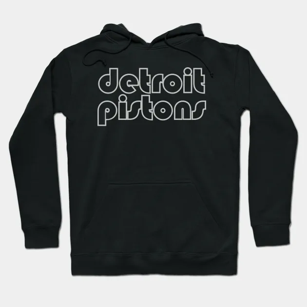 Detroit Pistons Retro Authentic Hoodie - $36.99
