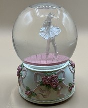 Beautiful Musical Working Ballerina Snow Globe Water Globe Waltz Of The ... - $38.12