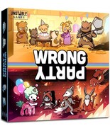 WRONG PARTY Board Game By Unstable Games 2-5 Players Ages 12+ NEW & SEALED 2022 - $9.49
