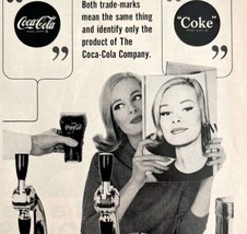 Coca Cola Coke 1964 Advertisement Soda Pop Beautiful Magazine Model DWII10 - £19.86 GBP