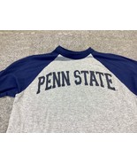 NCAA Penn State Logo 3/4 sleeve Baseball Style t-shirt  Small - £5.50 GBP